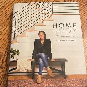 Joanna Gaines Homebody Coffee Table Book - Cream & Black